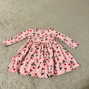Tulip Hearts Hanna Andersson 2t dress